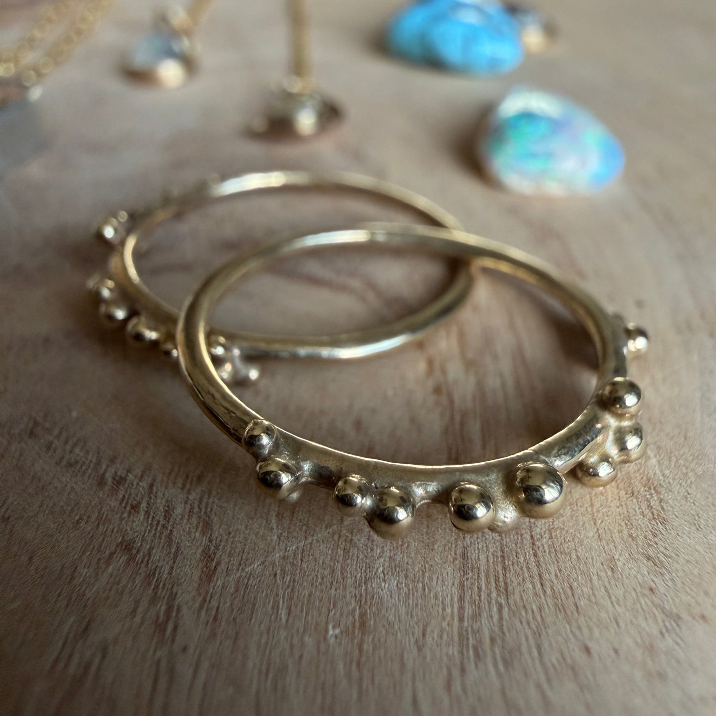 Small Bubble Ring in Silver
