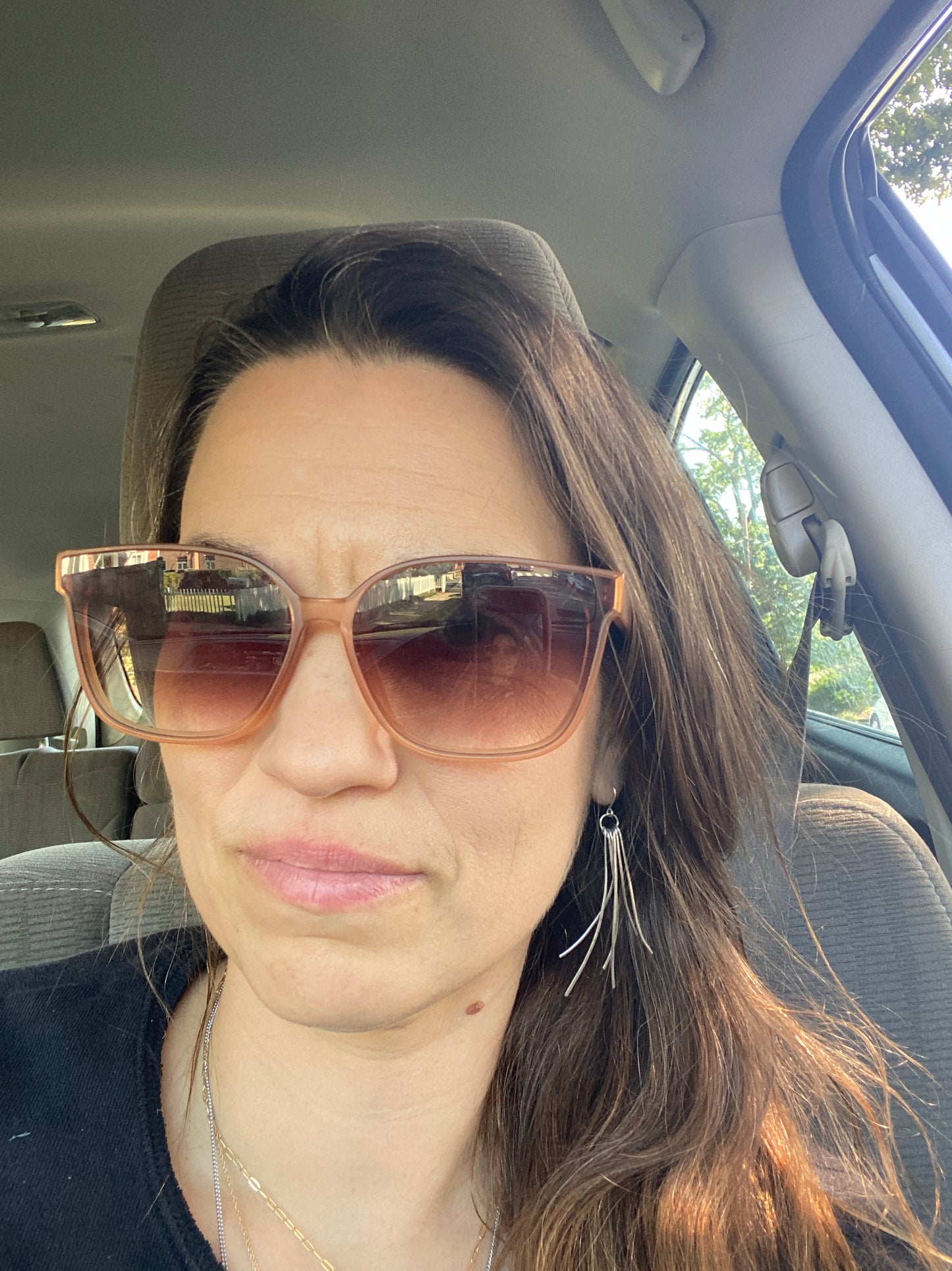 Silver Jelly Fish Earrings