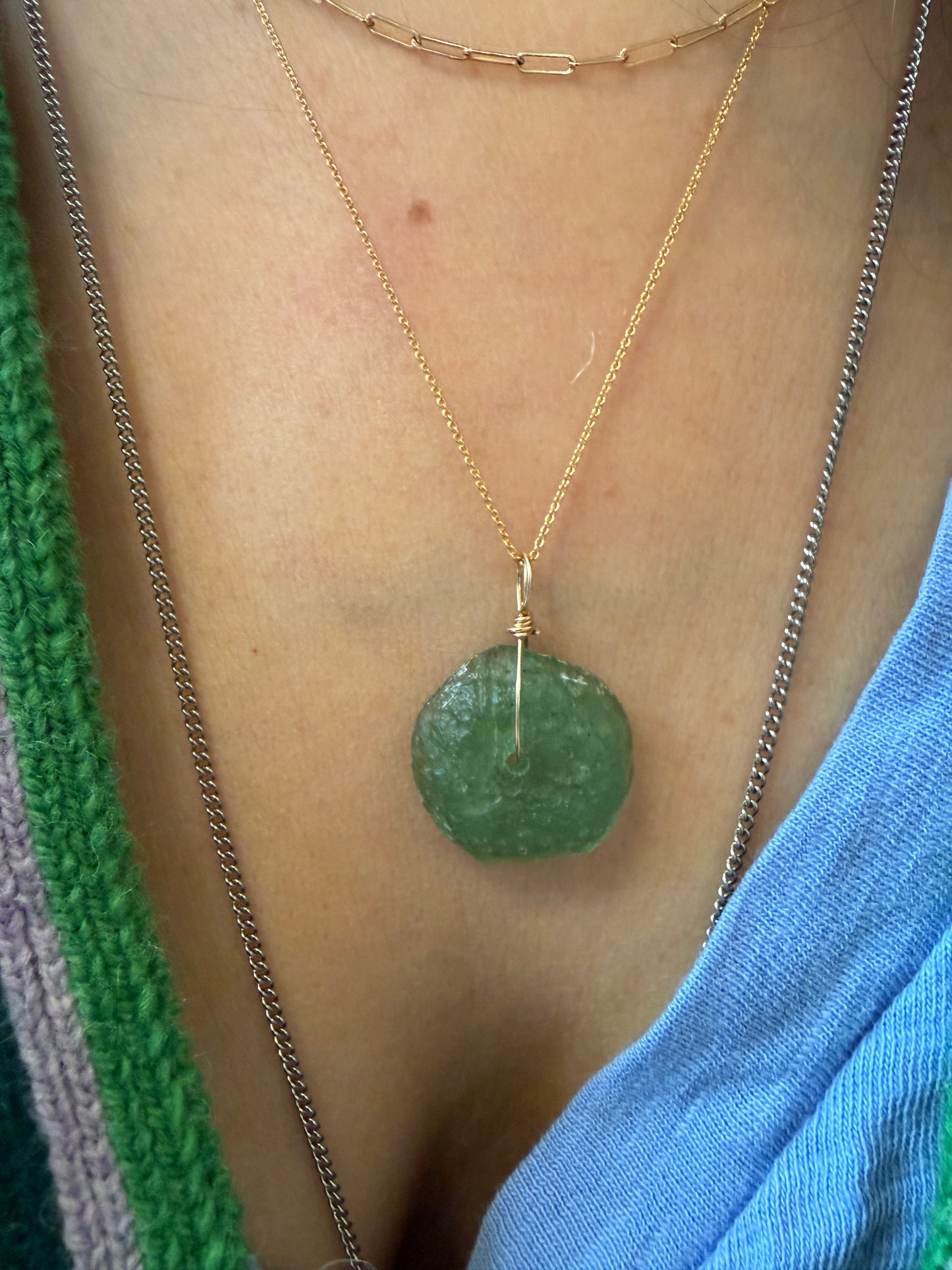 Roman Glass Pendant