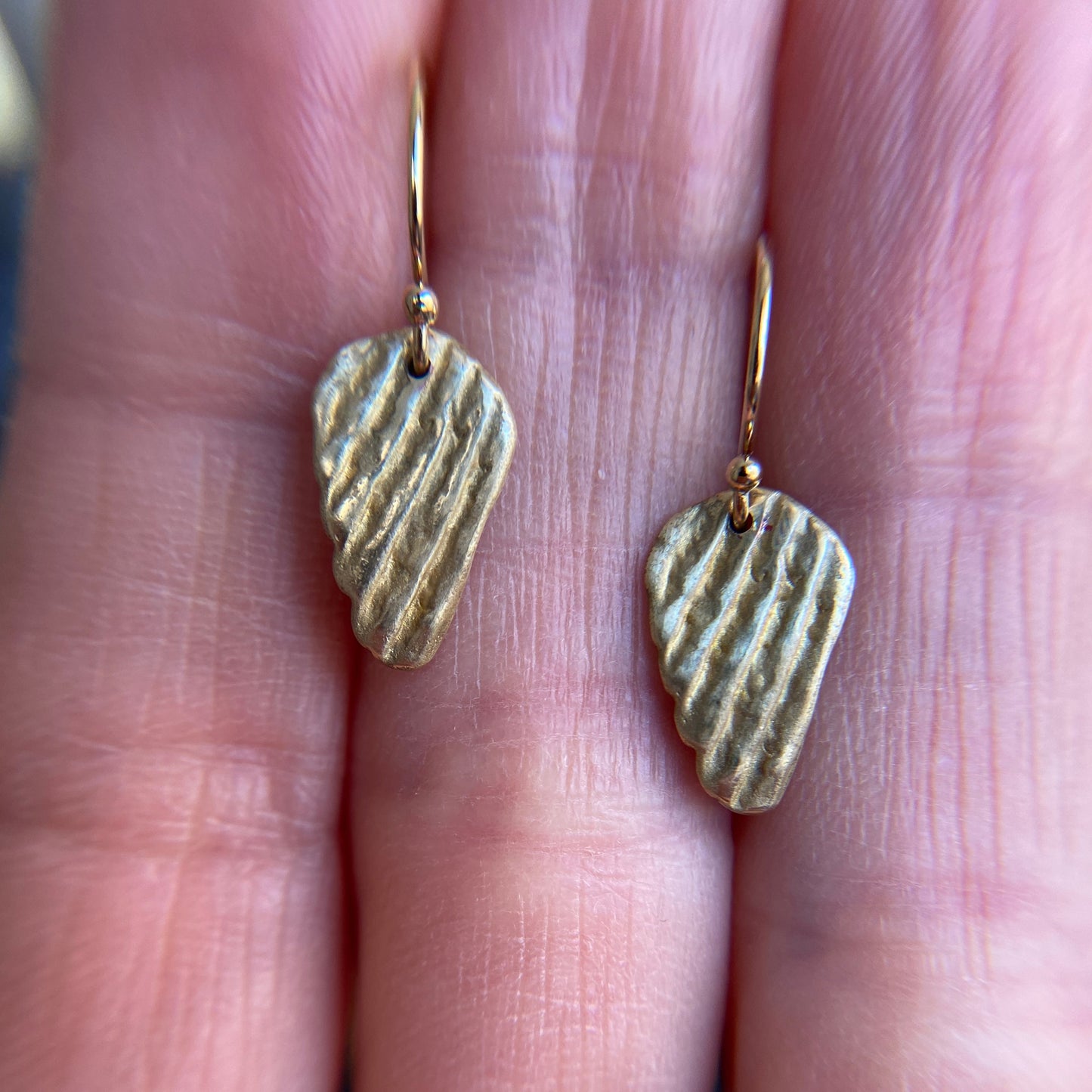 Wing Drop Earring