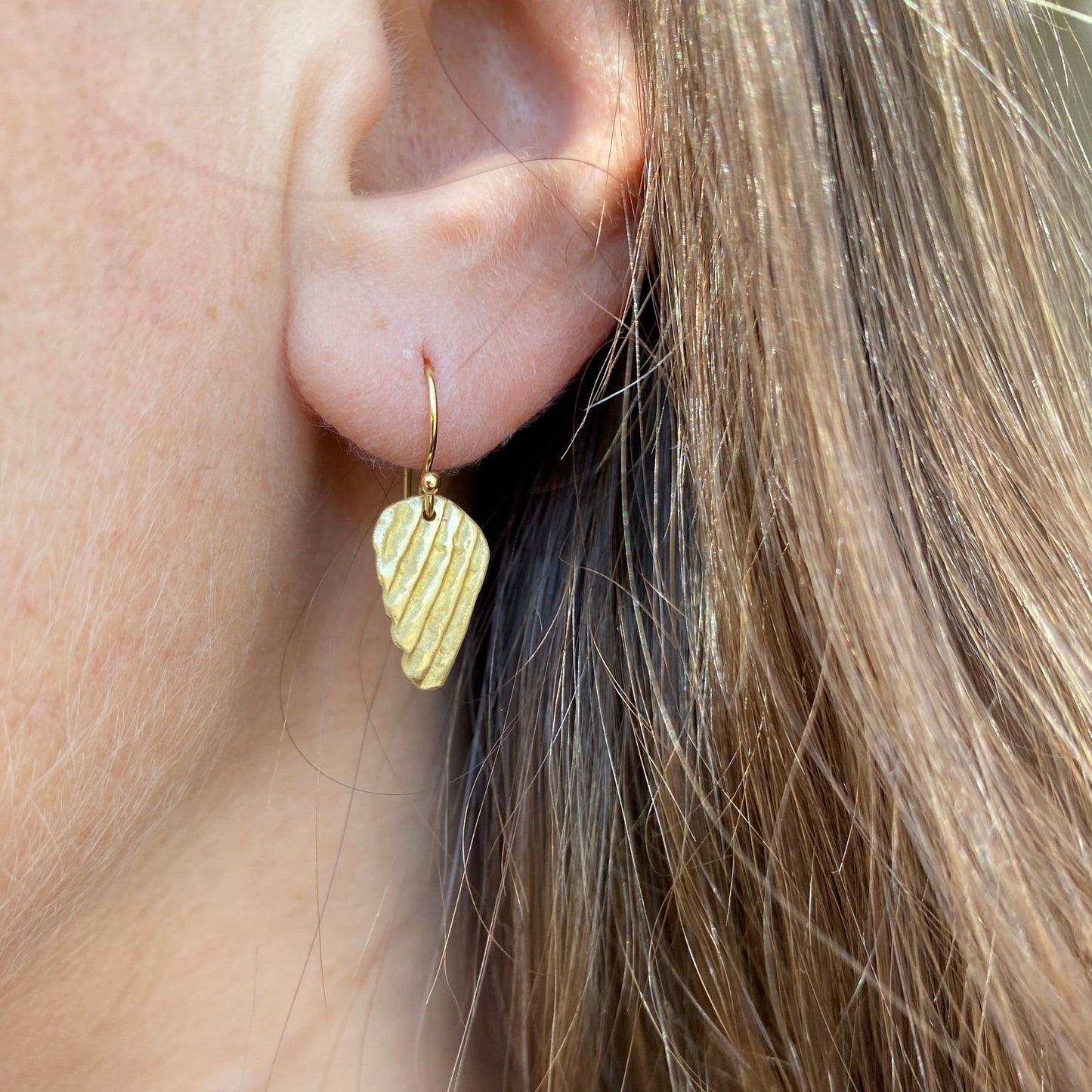 Wing Drop Earring