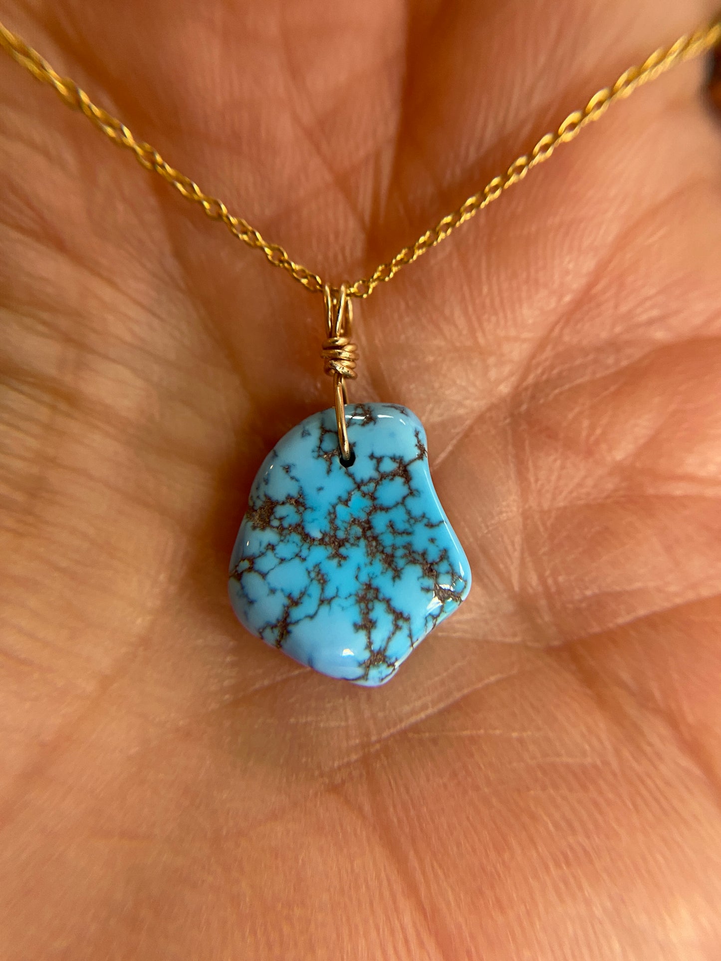 Golden Hills Turquoise Nugget