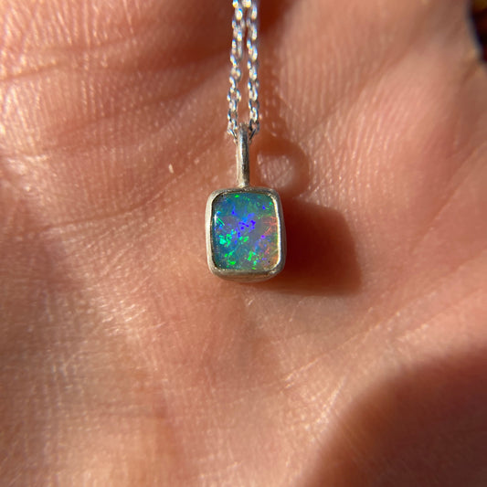Dreamy Pipe Opal Pendant