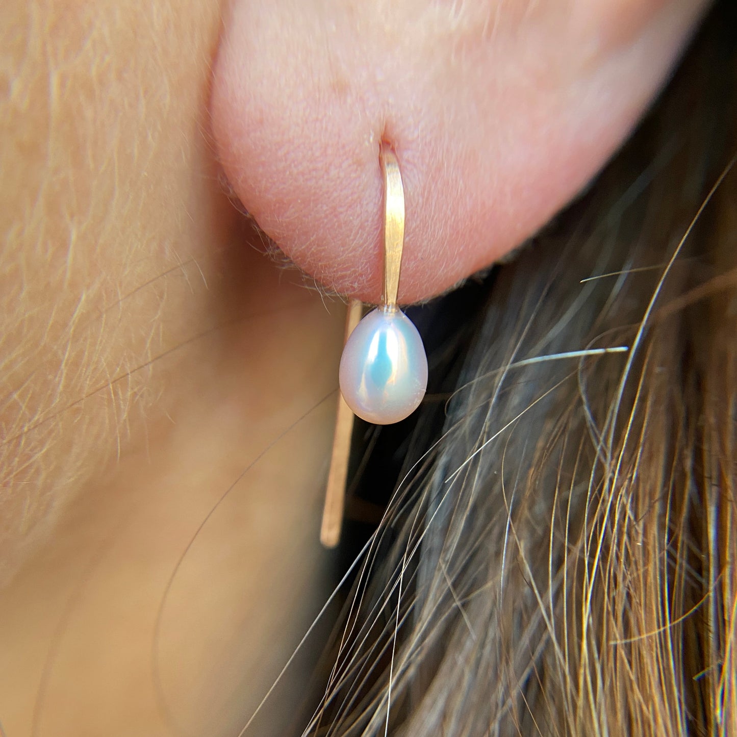 Pre Sale - 18K Fresh Water Pearl Drop Earrings