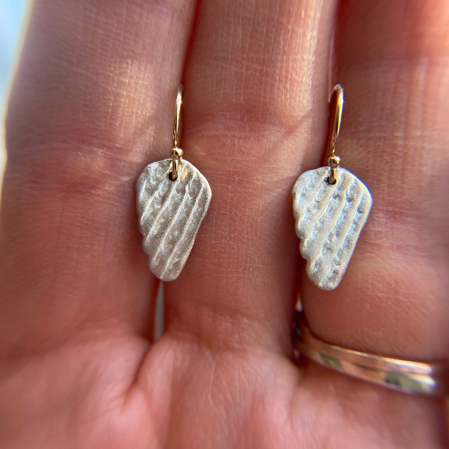 Wing Drop Earring