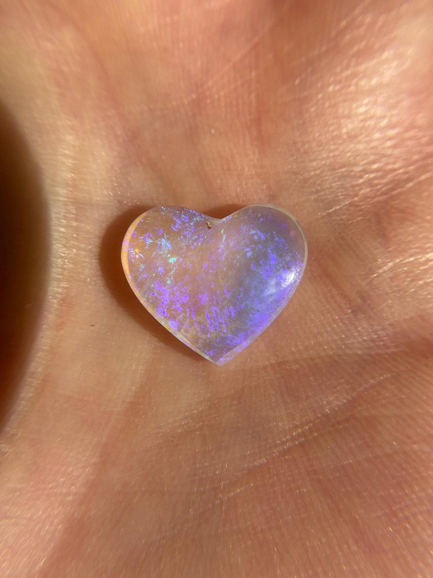 Made in your size - Heart Boulder Opal Twig Ring
