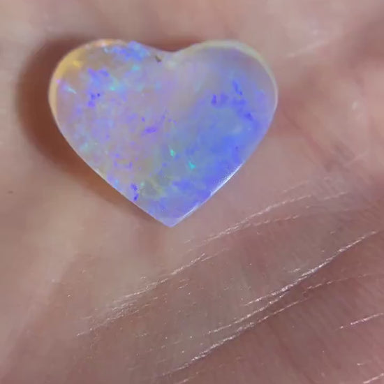 Made in your size - Heart Boulder Opal Twig Ring